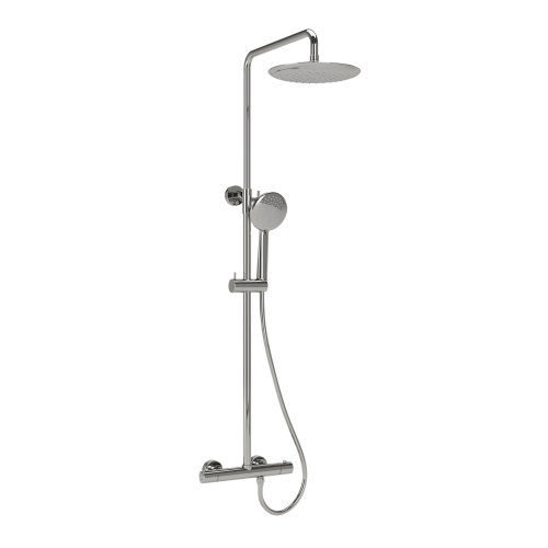 Душевая стойка Sancos Game SC3002CH настенная цвет хром с термостатом